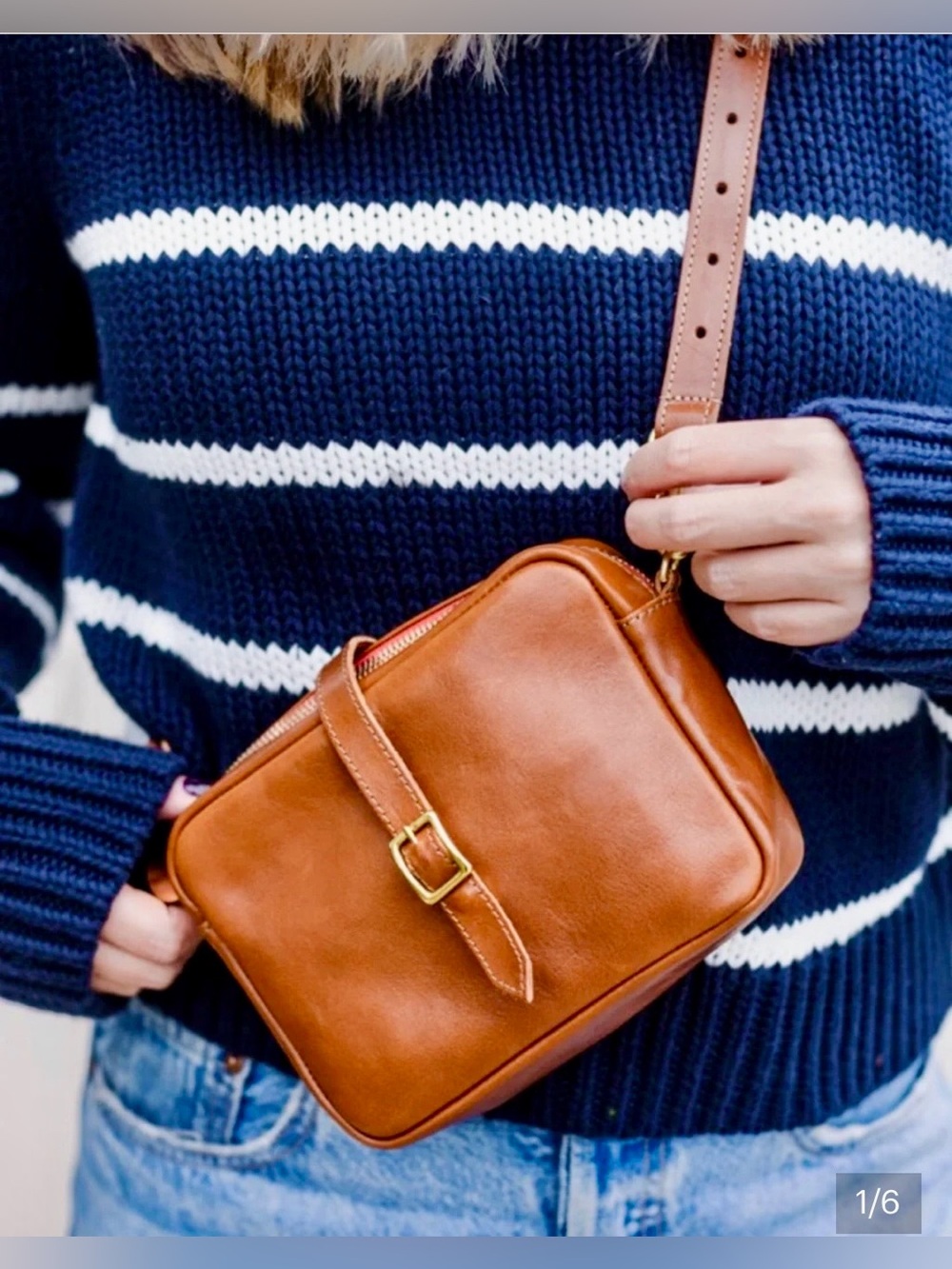 Clare V. Gigi Leather 3 Way Bag